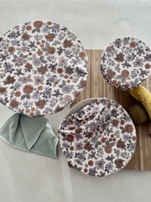 Charlottes couvre plats camel